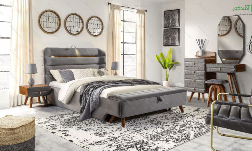 تخت خواب دو نفره هومان