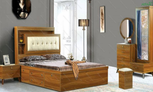 تخت خواب دو نفره هیرسا