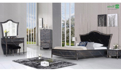 تخت خواب سلطنتی دو نفره پاستل