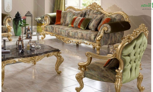 مبل استیل طرح ترک چراغان