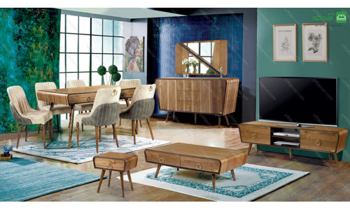 آینه و میز کنسول کارولین آینه و میز کنسول کارولین