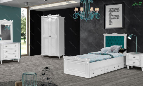 سرویس خواب یک نفره چوبین سرویس خواب یک نفره چوبین