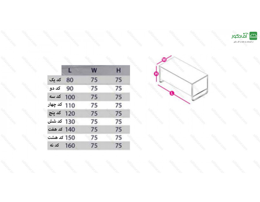 میز کارمندی کد 2031 میز کارمندی کد 2031