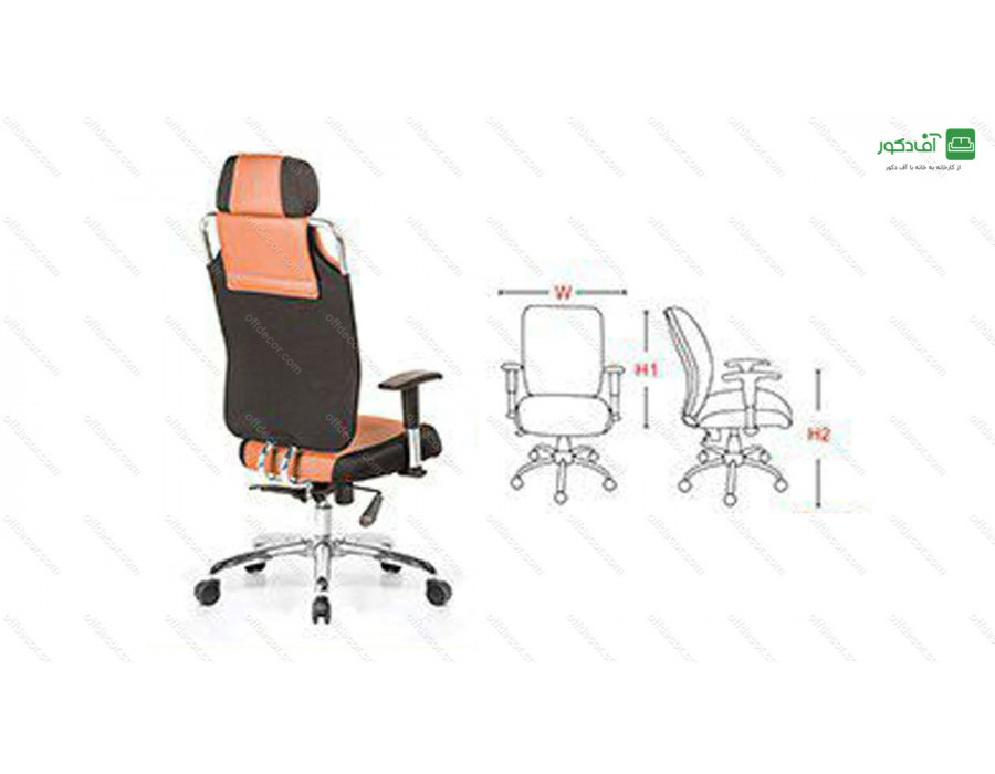 صندلی مدیریتی کد M25 صندلی مدیریتی کد M25