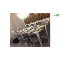 میز ناهار خوری کلاسیک جاکلین میز ناهار خوری کلاسیک جاکلین