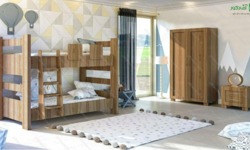 تخت خواب دو طبقه ریو