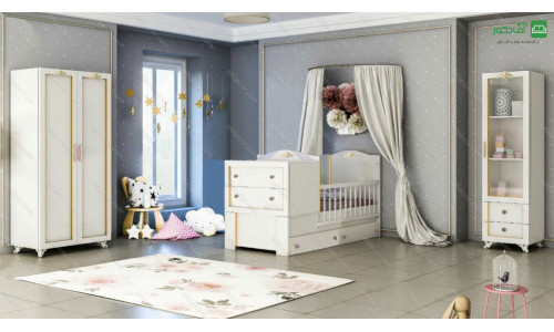 تخت خواب نوزاد نوجوان باراک تخت خواب نوزاد نوجوان باراک