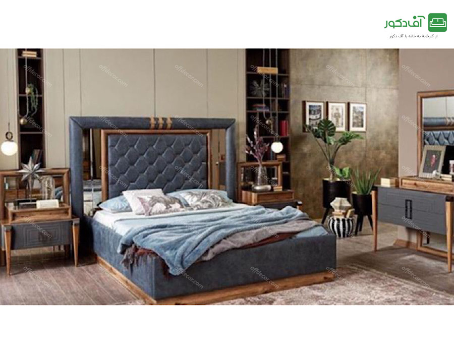 تخت خواب دو نفره سروینا تخت خواب دو نفره سروینا