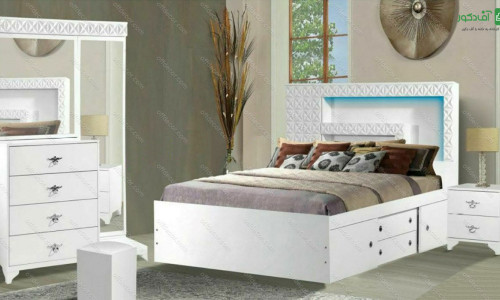 تخت خواب دو نفره سامیا