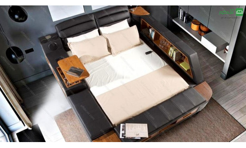 تخت خواب دو نفره هوشمند المان eleman