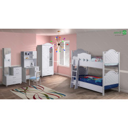 تخت خواب دو طبقه بوستون تخت خواب دو طبقه بوستون