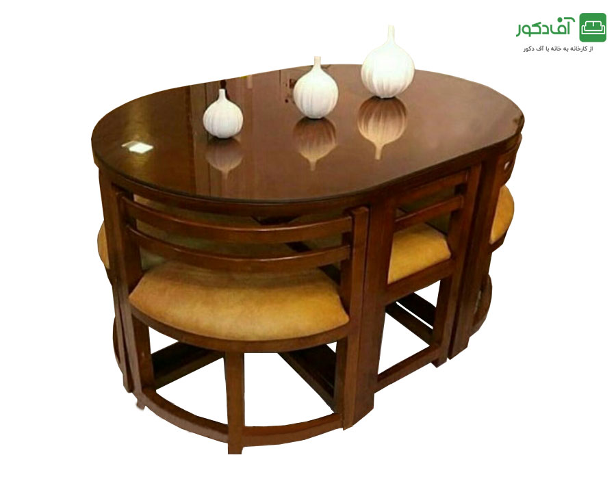 میز ناهار خوری کم جا