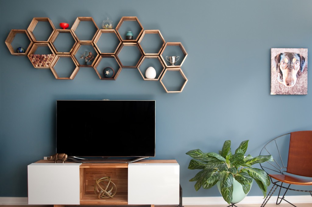 میز تلویزیون LCD LED دیوار پشت تلویزیون کناف