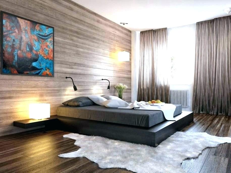 چیدمان اتاق خواب بدون تخت خواب بلند