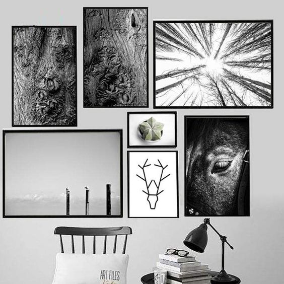 تابلو روی دیوار