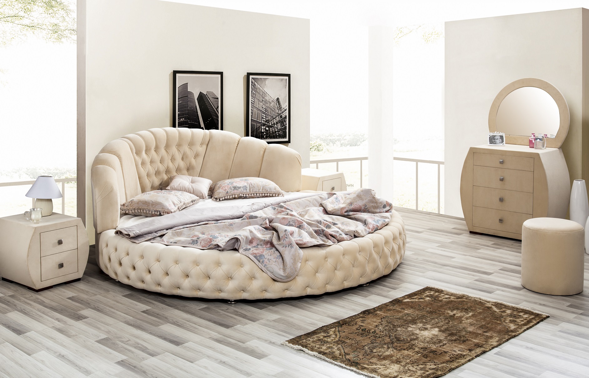 چینش اتاق خواب 9 متری