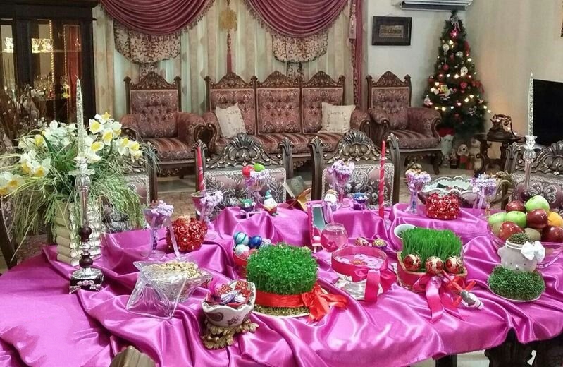 رنگ سفره هفت سین