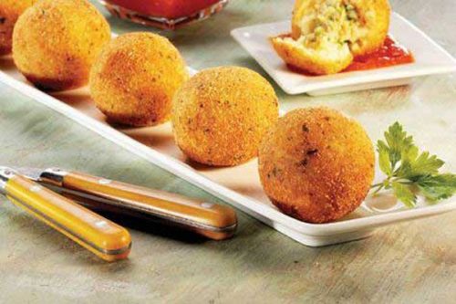 طرز تهیه توپک برنج سوخاری