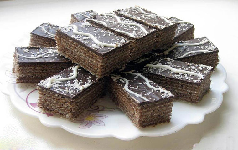 دستور تهیه شیرینی میکادو