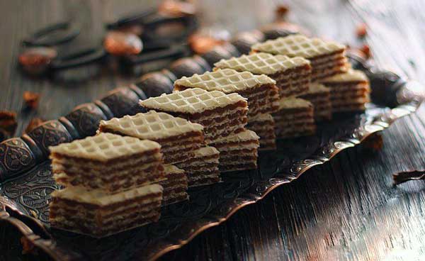 طرز تهیه شیرینی میکادو