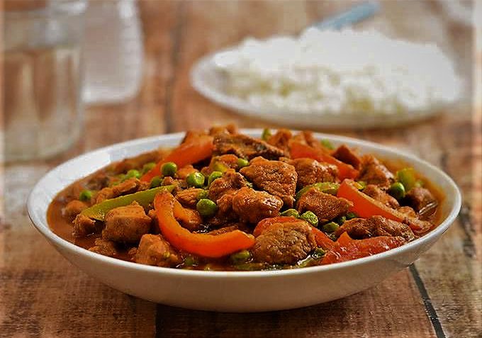 خورشت نخود سبز