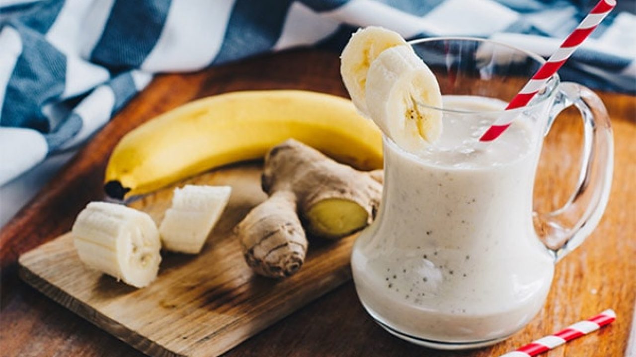 اسموتی زنجبیل و میوه