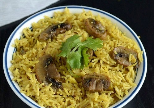  طرز تهیه قارچ پلو