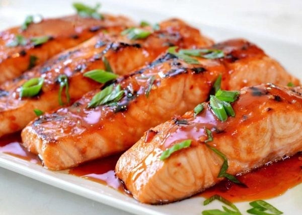 طبخ ماهی سالمون