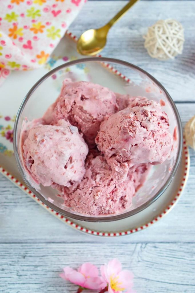 طرز تهیه بستنی آلبالویی