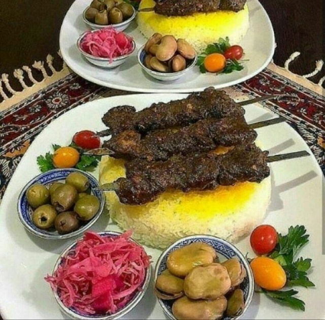 چلو جوجه کباب