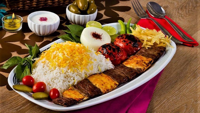 چلو کباب بختیاری