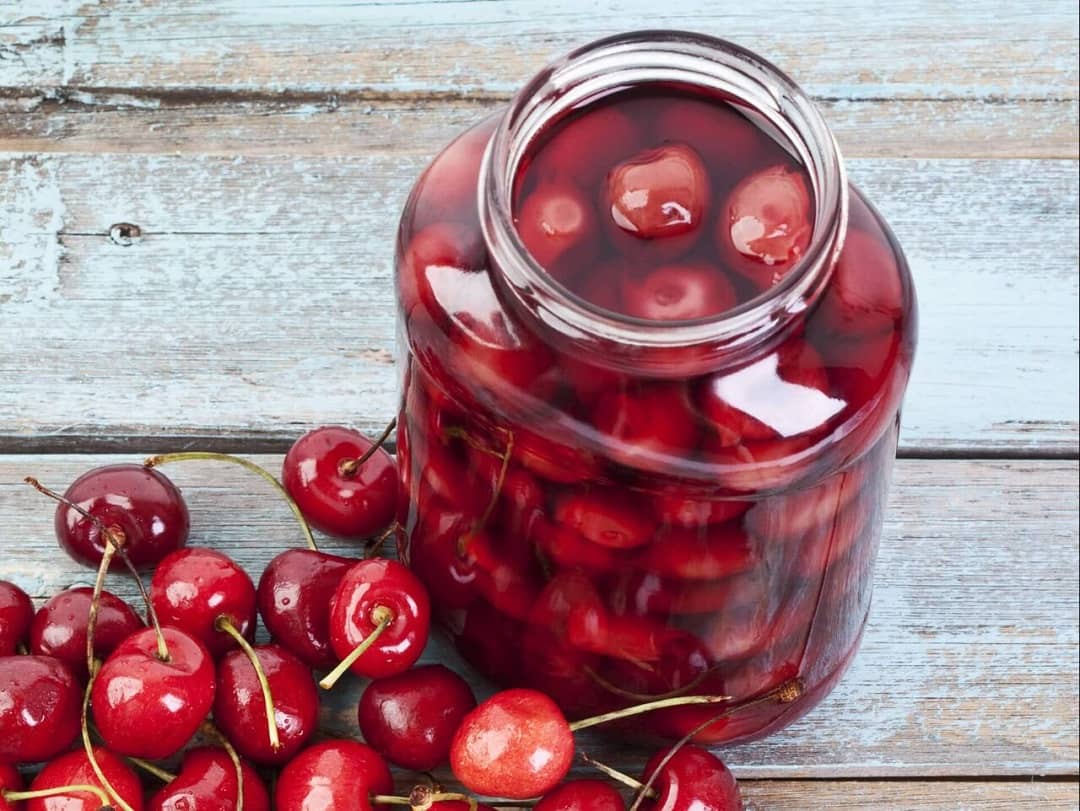 دستور تهیه کمپوت گیلاس در خانه