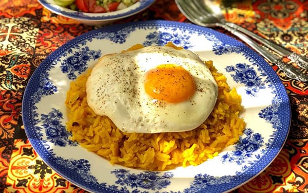 دمپختک با نیمرو