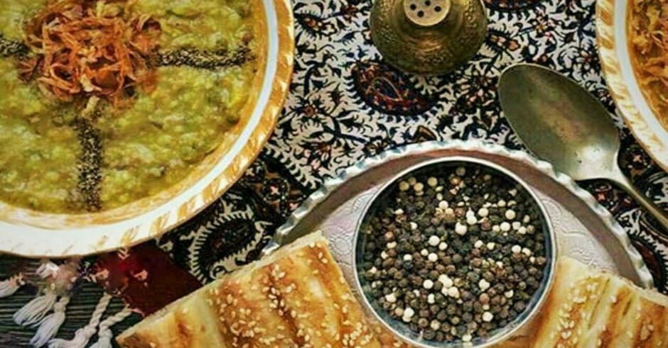 آش محلی کرمانشاهی