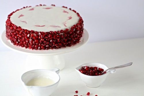 کیک انار شب یلدا