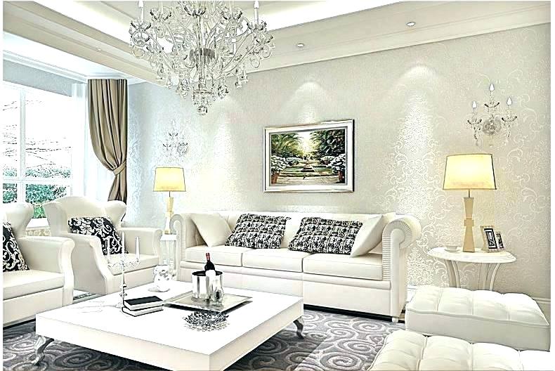 مبل راحتی سفید کاغذ دیواری طرح دار