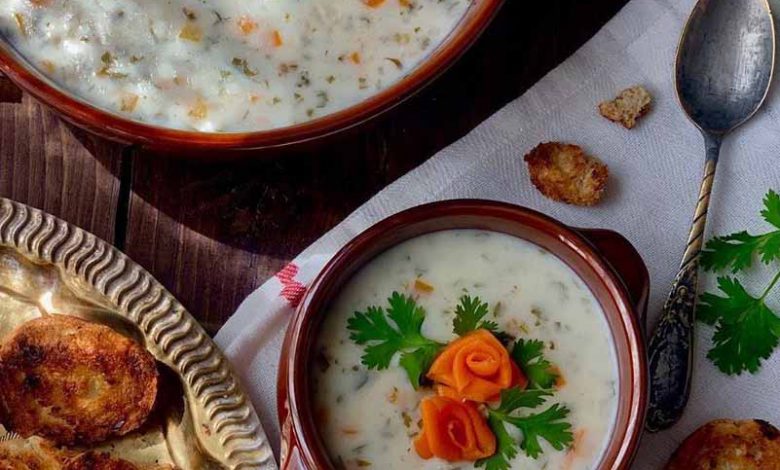 سوپ برای افطار