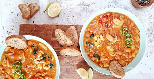 خوراک لوبیا چیتی