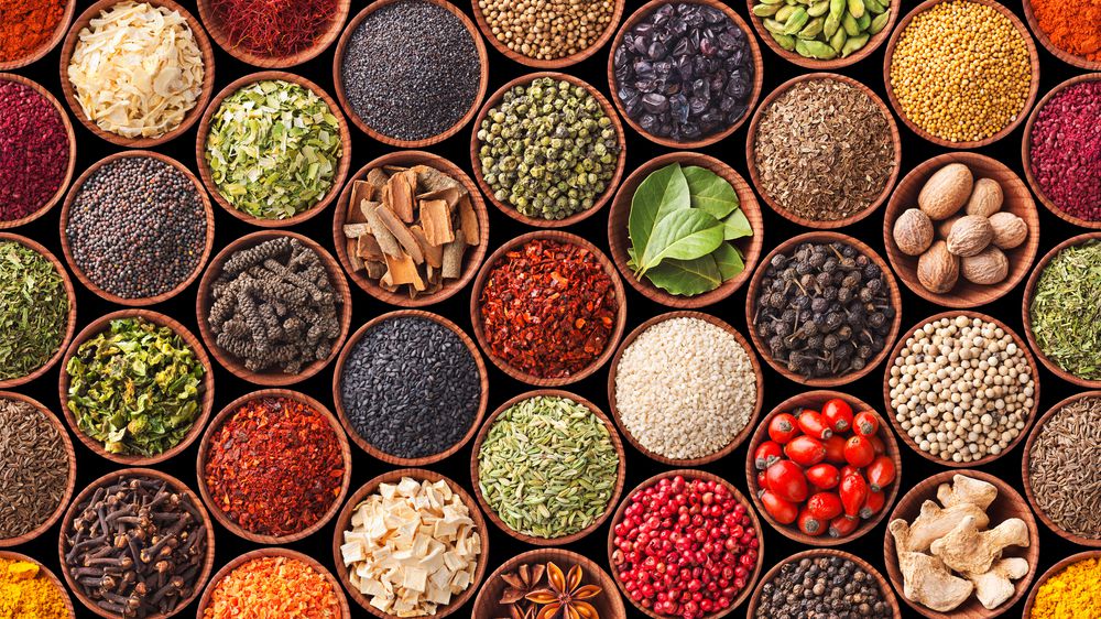 ترکیب انواع ادویه جات