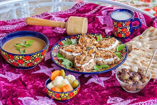 آبگوشت بادمجان و کشک
